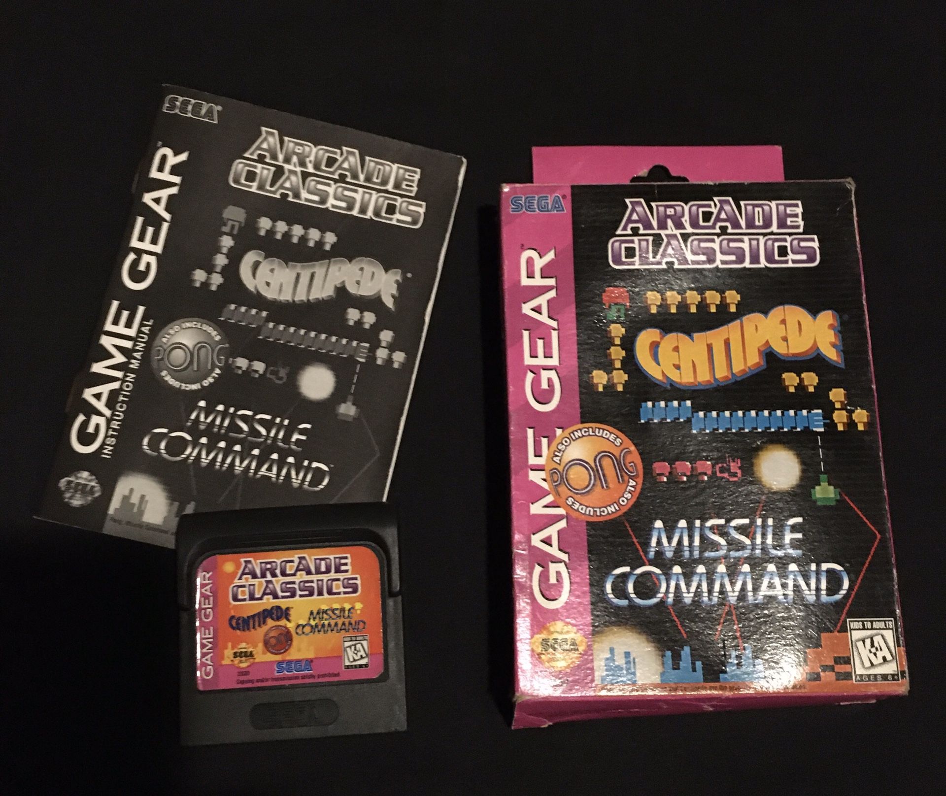 Sega Game Gear Arcade Classics