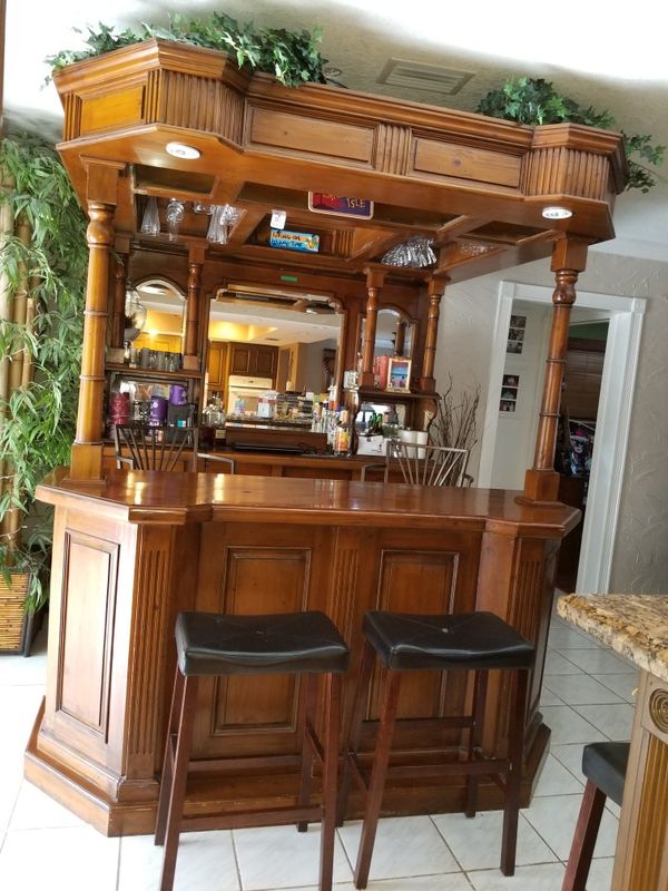 Wooden Bar for Sale in Pembroke Park, FL OfferUp