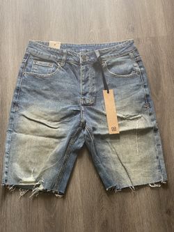 Light blue ksubi jorts