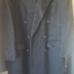 Joseph Abboud Long Coat 100% Cashmere