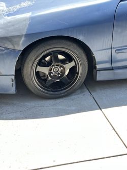 rota slipstream 16inch rims with tires 4x100