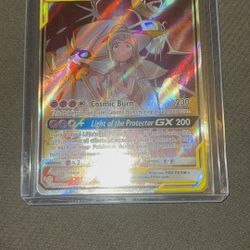 Pokemon Cards XY Cosmic Eclipse Solgaleo & Lulana GX Alt Art