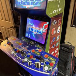 NFL Blitz Arcade Up Game 4 Player Wrapped AFC NFC 
