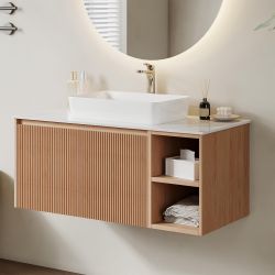 36” Floating Vanity Cabinet & Sink-No Countertop