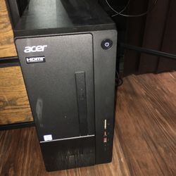 ACER desktop With Asus Monitor