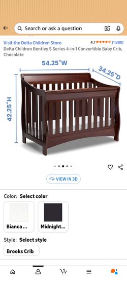 Delta Convertible 4 In 1 CRIB