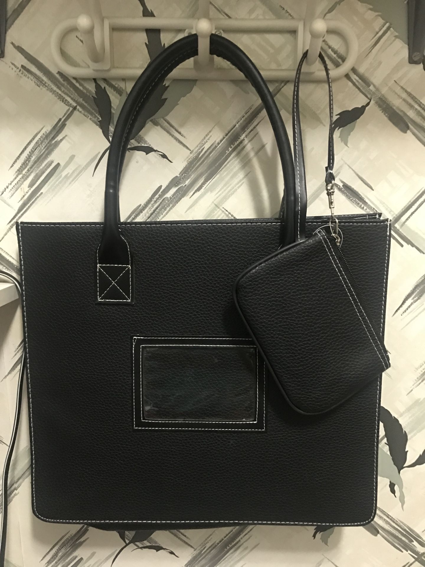 Black Bag & Wristlet