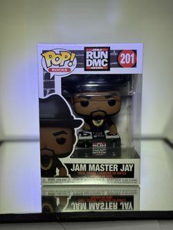 JAM MASTER JAY (RUN DMC) Funko Pop! #201 Rap Group Music Vinyl Figure