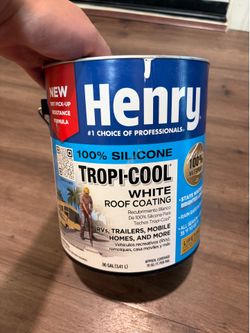 Henry Coating ROOF Silicone WHT .90G 3.41L HE887