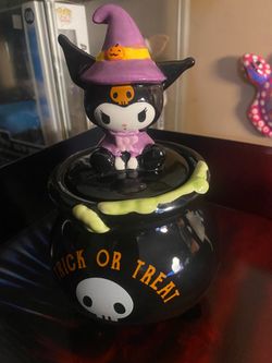 Kuromi halloween jar