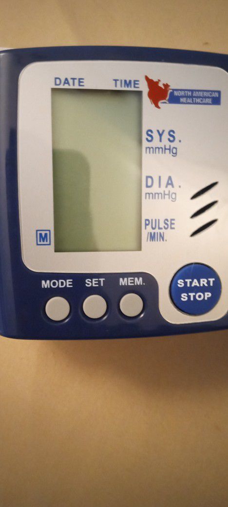 Blood Pressure Monitor. 