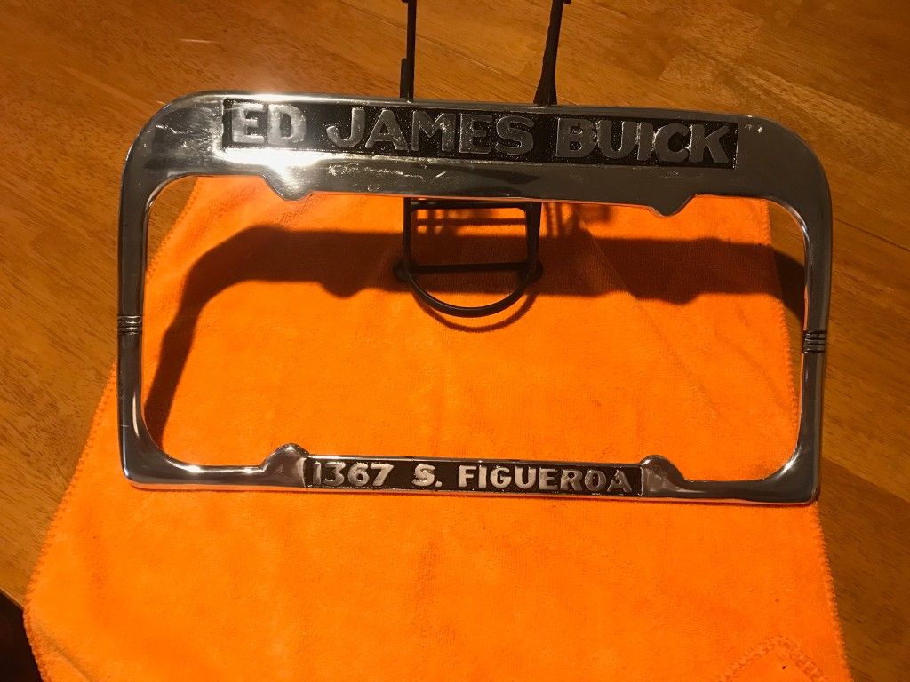 License plate frame Buick ,bomb,lowrider,old car.