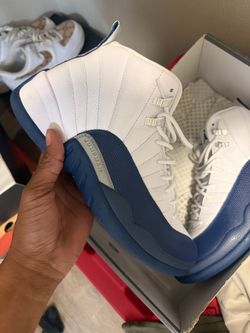 French blue Jordan 12’s size 10.5