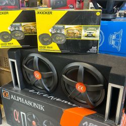 Full Bass Package And Four 6x9 Speakers 
