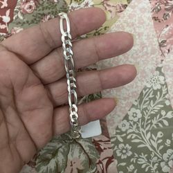 Real 925 Sterling Silver Men’s Bracelet 