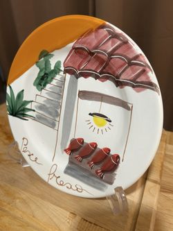 Hand-Painted Italian Ceramic Plates – “Pesce Fresco”