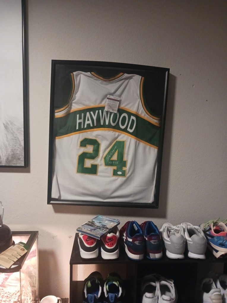 Shadow Box Signed Jersey