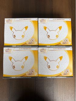 Pokemon TCG 30th Anniversary ETB New Sealed
