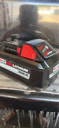 Milwaukee m18 xc6.0 peace new