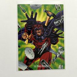 MAGNETO # 49 MARVEL MASTERPIECES Skybox CARD 1992 Joe Jusko Art LP