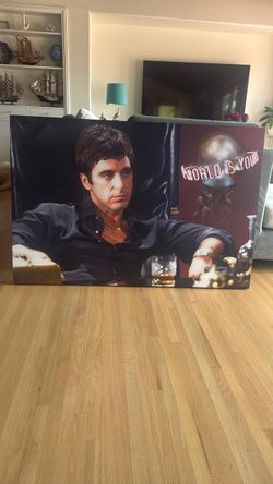 The World Is Yours Scarface Wall Art