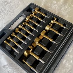 Forstner 14-Piece Brass Drill Bit Set