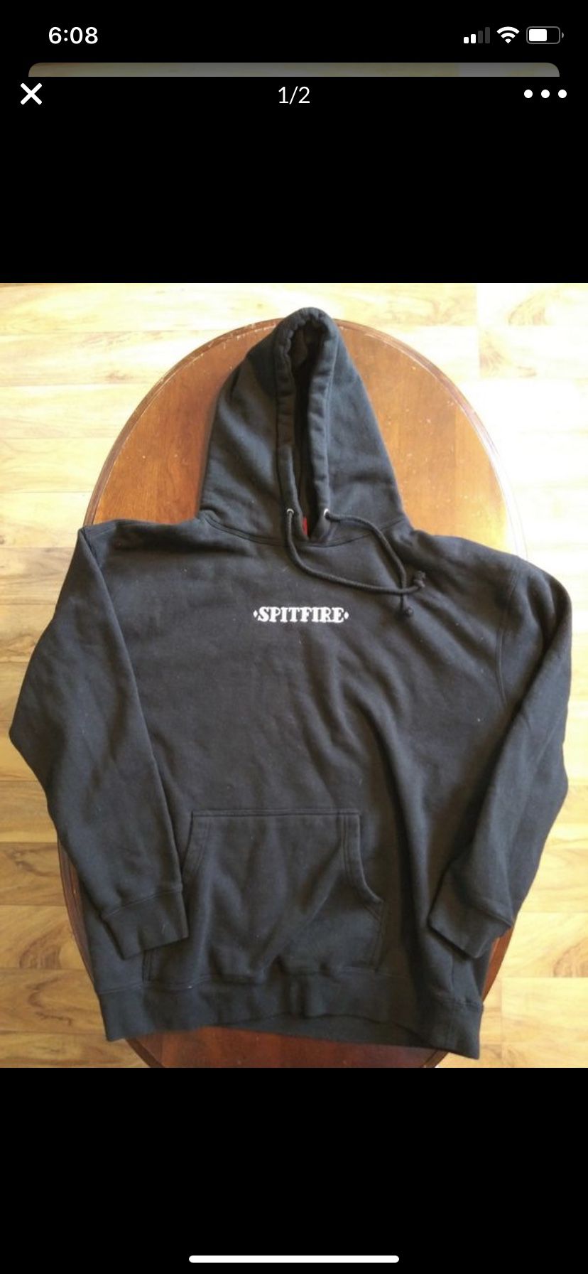 Spitfire Hoodie Sweatshirt XL