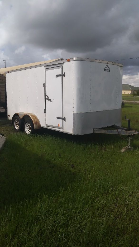 7 x 14 ENCLOSED TRAILER