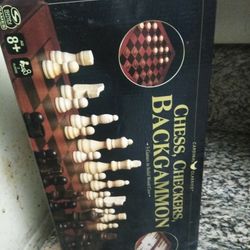 Game Board Brand New 3 Games In One