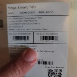 Lenovo Yoga Tablet HD10 JBL speakers brand new