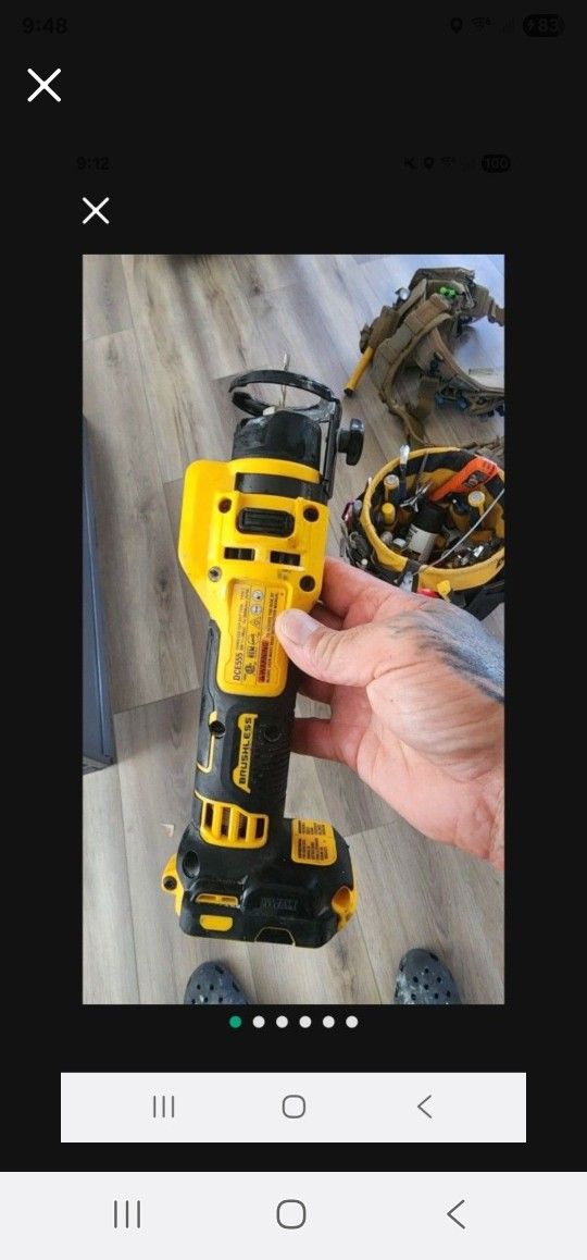 Dewalt Roto Zip 20v XR