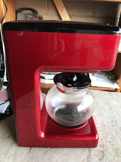 Nostalgia 12 Cup Retro Coffee Maker in Red