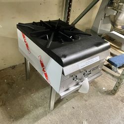 Vulcan Single Burner Stock Pot Range – Model VSP100-1 (Natural Gas)