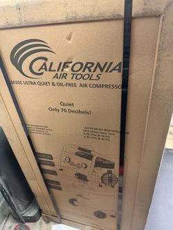 California Air Tools Ultra Quiet Oil-Free Air Compressor
