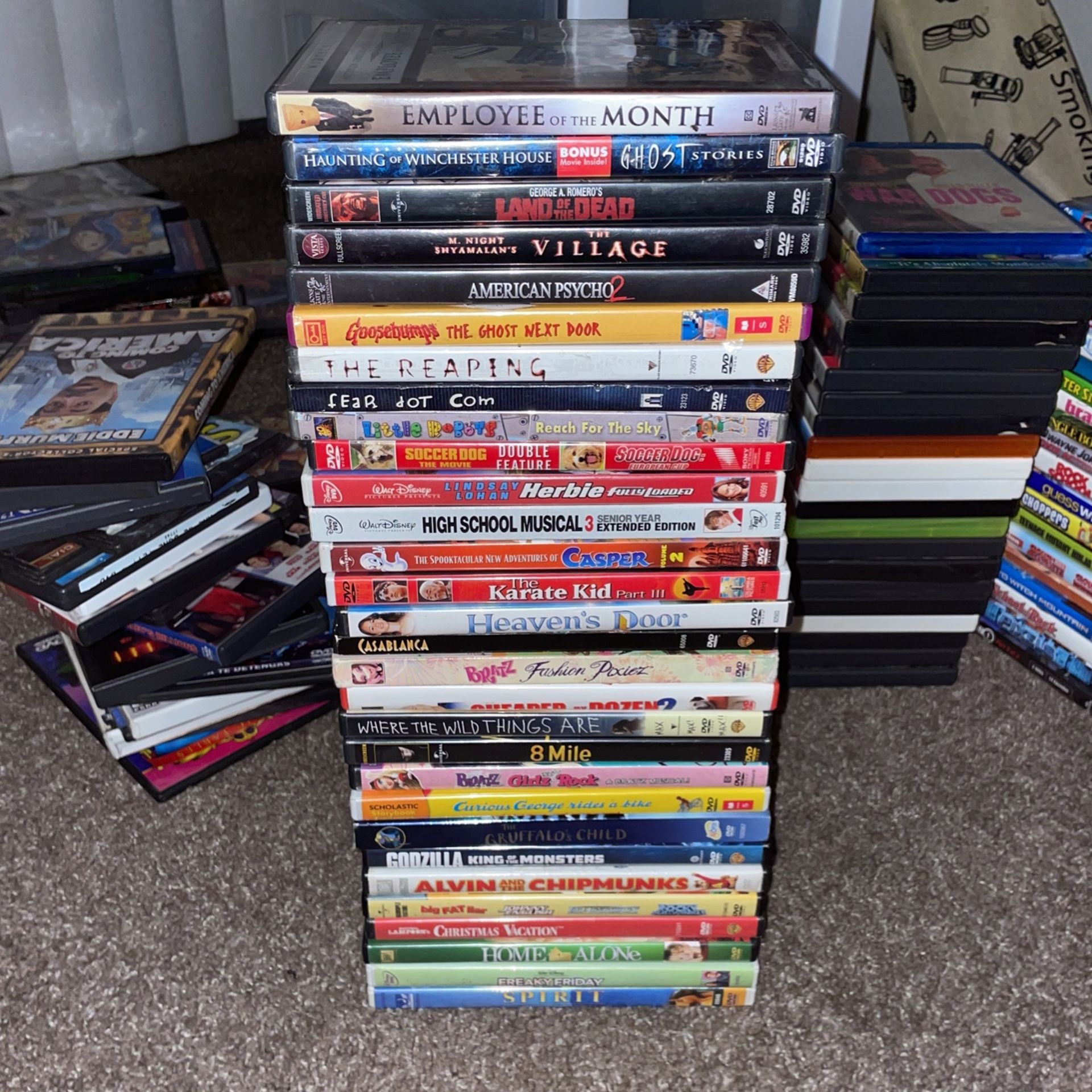 30 DVD Movies