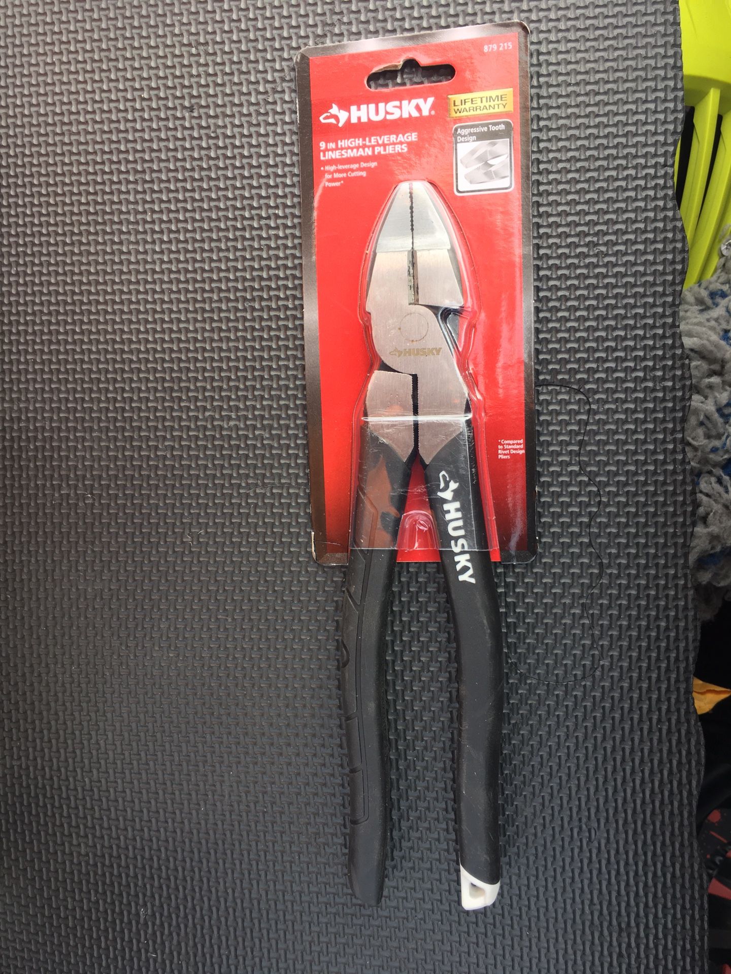 Brand new 9 inch husky lifetime warranty