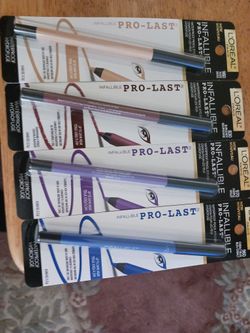 4 New Loreal Waterproof Eye Liner 4 Colors 