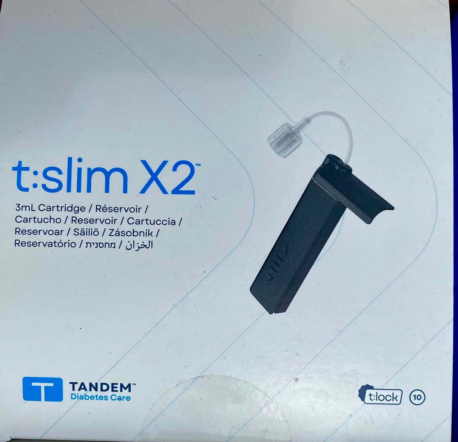 Tandem t:slim X2 Insulin Cartridge - 3mL Reservoir