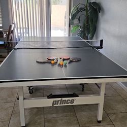 prince ping pong table 6800