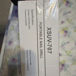 Brand New 45,000 RPM Portable Nail Drill – Rechargeable Professional 