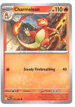 Charmeleon #12/94 2025 Mega Evolution – Phantasmal Flames - Near Mint