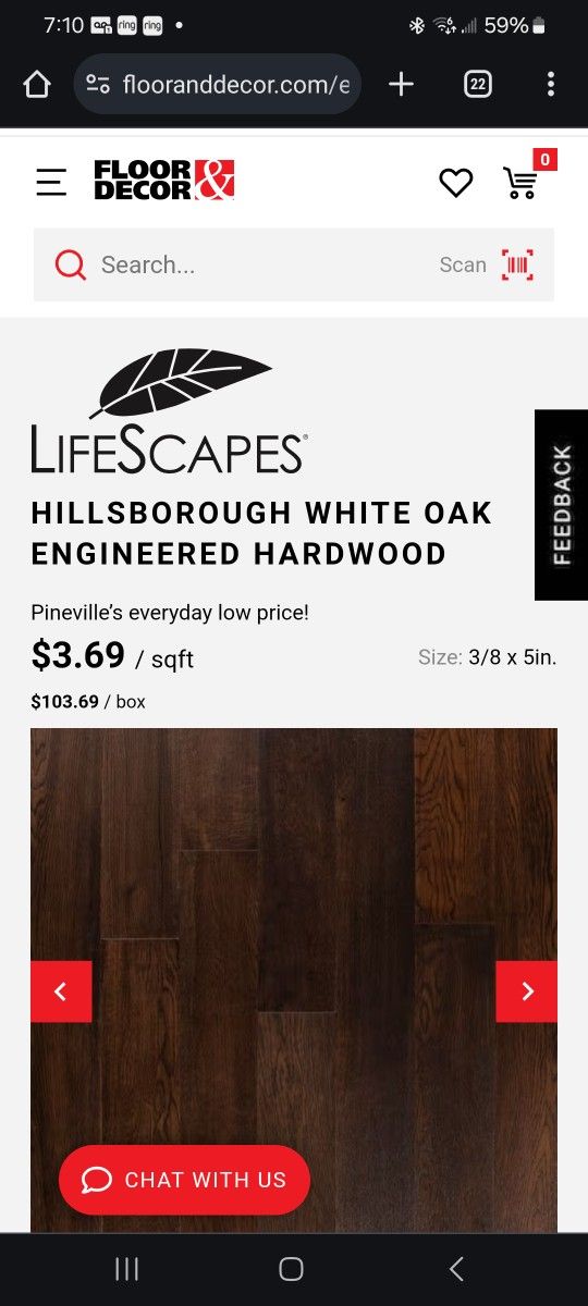 Flooring - Engineered Hardwood