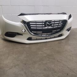 MAZDA3 COMPLETE FRONT BUMPER 2017-2018