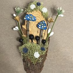 Handmade Mushroom Plaque 