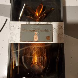 Copper Finish Pineapple Tumbler
