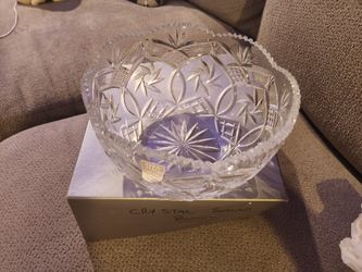 Fifth Avenue Crystal Salad Bowl