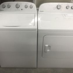 Matching Whirlpool Washer Dryer Set 