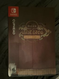 Cuphead Nintendo Switch collectors edition Iam8bit