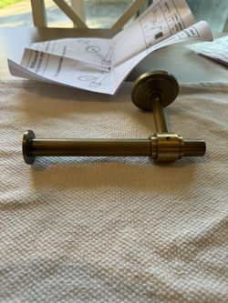 Frey Antique Brass Toilet Paper Holder