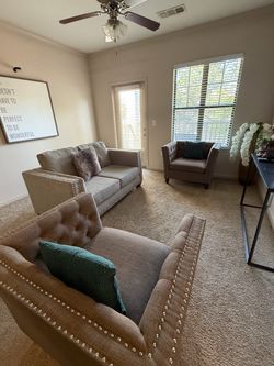 Loveseat & 2 Bucket Seats